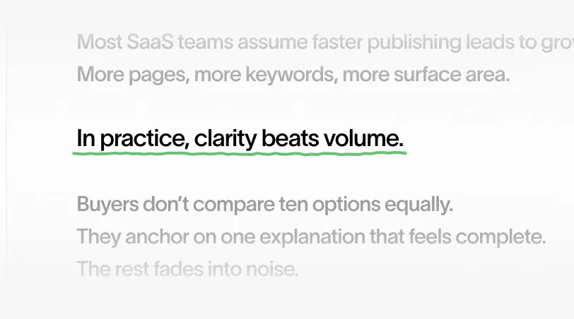 Expertise-driven content