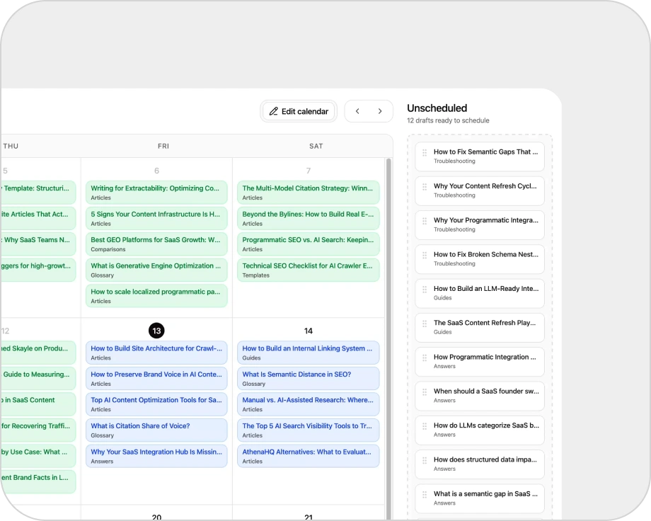 Drag-and-drop scheduling